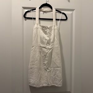 Abercrombie & Fitch Linen Halter Mini Dress